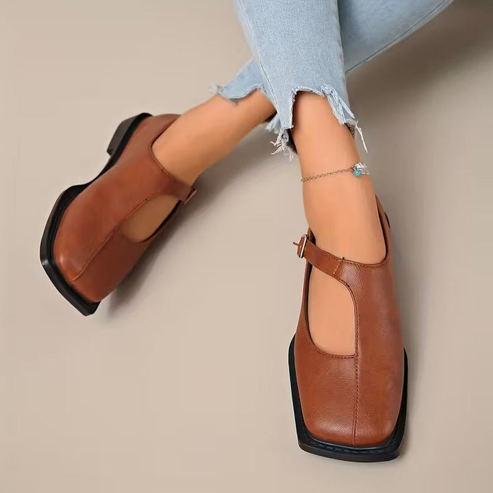 Sonya - Orthopedic Leather Shoes