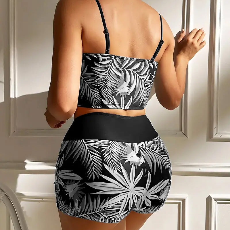 Reese | Women's Two-Piece Swimsuit with Print