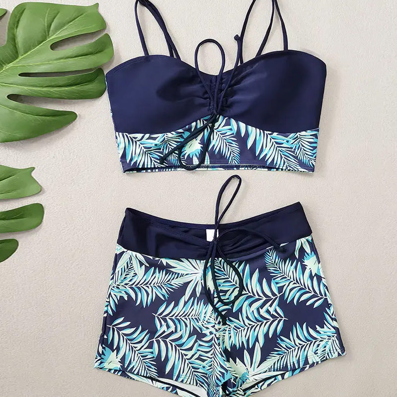 Reese | Women's Two-Piece Swimsuit with Print