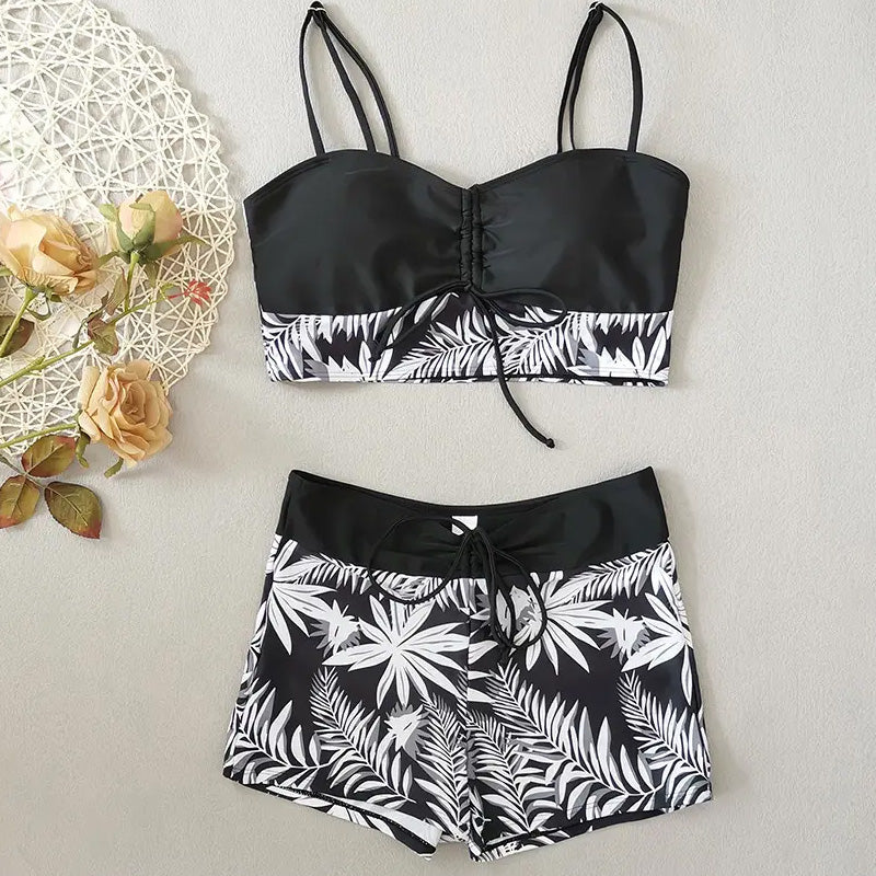 Reese | Women's Two-Piece Swimsuit with Print