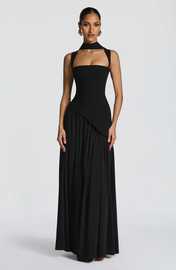Story | Long Lacquered Dress