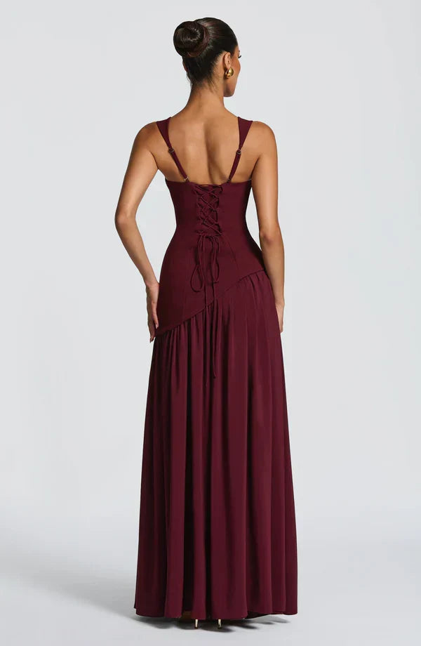 Story | Long Lacquered Dress